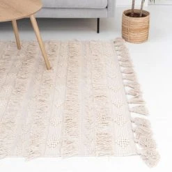 Veke Amalia Puuvillamatto 200x290 Cm Luonnonvalkoinen 11 Veke Amalia Puuvillamatto 200x290 Cm Luonnonvalkoinen -Emibig Store amalia puuvillamatto luonnonvalkoinen kuva1