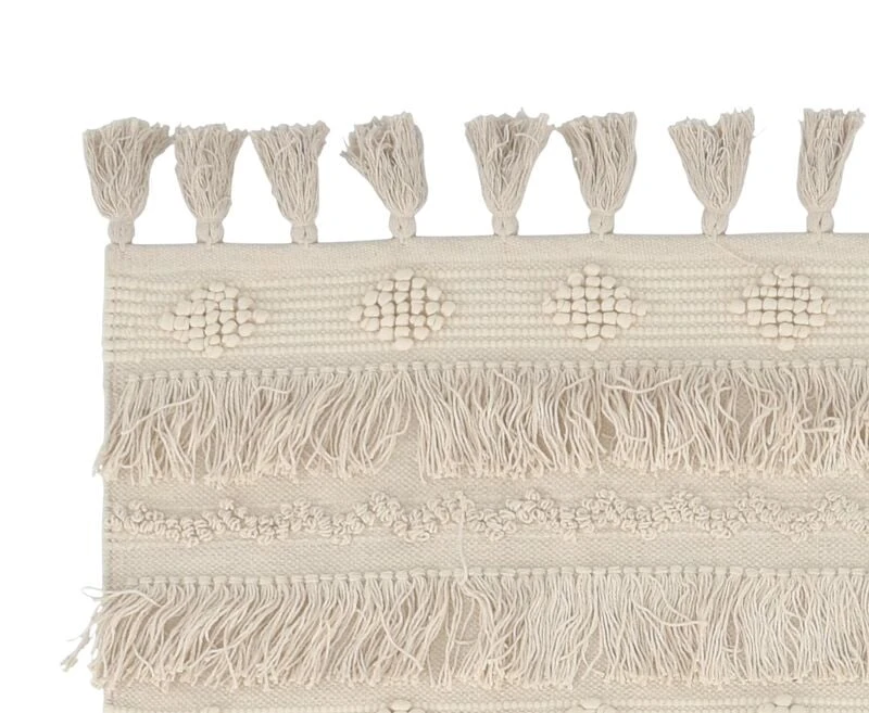 Veke Amalia Puuvillamatto 200x290 Cm Luonnonvalkoinen 5 Veke Amalia Puuvillamatto 200x290 Cm Luonnonvalkoinen - Image 3