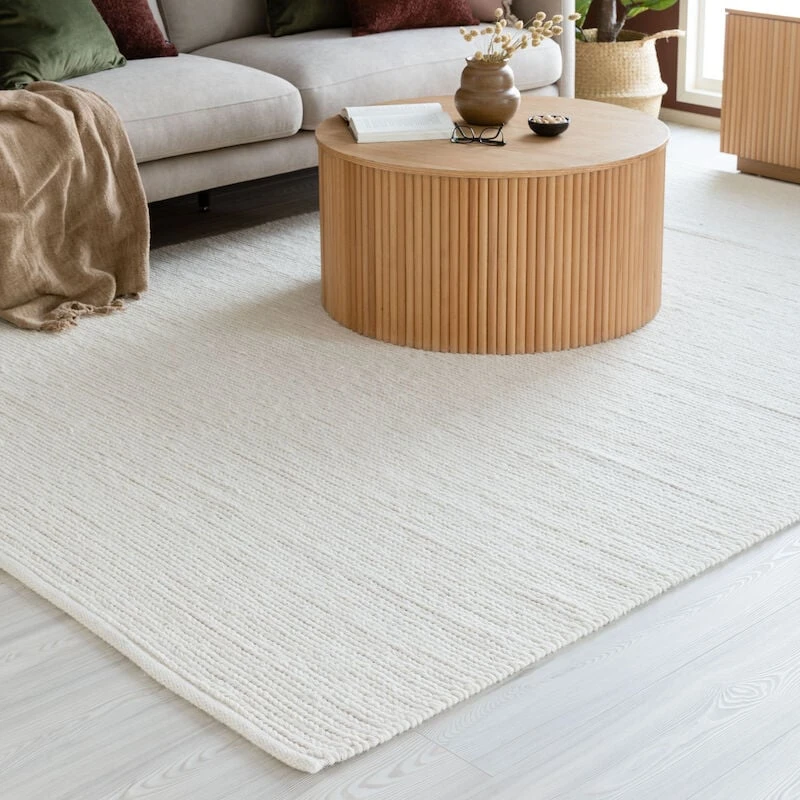 Mattokymppi Anna Villamatto 200x290 Cm Valkoinen 8 Mattokymppi Anna Villamatto 200x290 Cm Valkoinen - Image 6