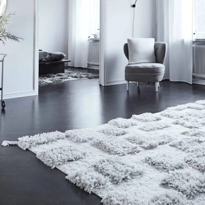 Anno Savu Luomupuuvillamatto 200x300 Cm Luonnonvalkoinen 4 Anno Savu Luomupuuvillamatto 200x300 Cm Luonnonvalkoinen - Image 2