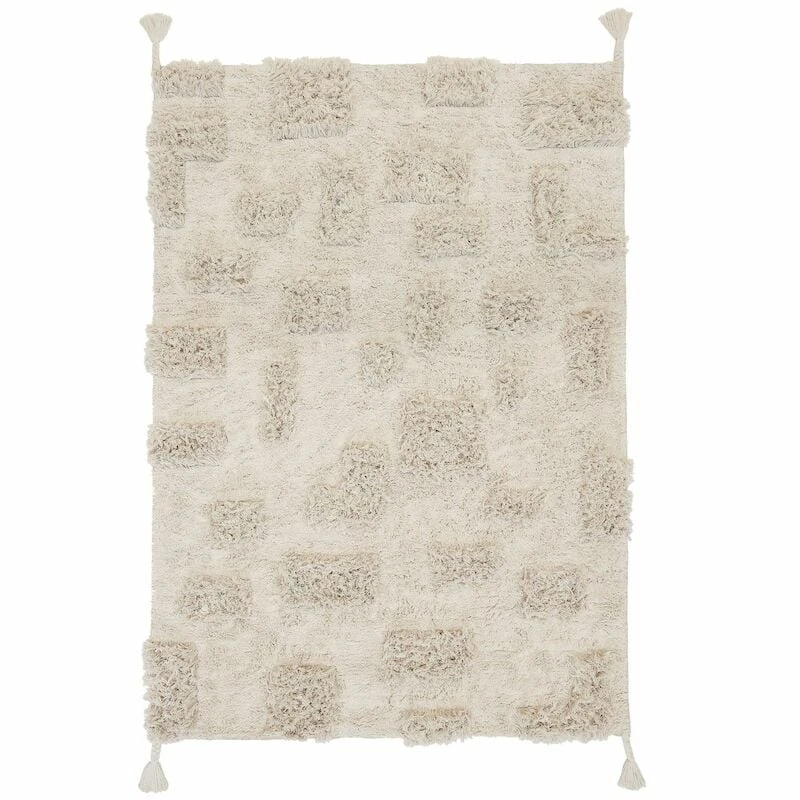 Anno Savu Luomupuuvillamatto 200x300 Cm Luonnonvalkoinen 7 Anno Savu Luomupuuvillamatto 200x300 Cm Luonnonvalkoinen - Image 5