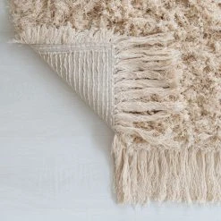 Anno Siimes Puuvillanukkamatto 200x300 Cm Luonnonvalkoinen