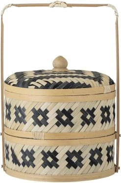 Bloomingville Nian Meriheinäkori Kannella Musta -Emibig Store bloomingville nian meriheinakori kannella musta