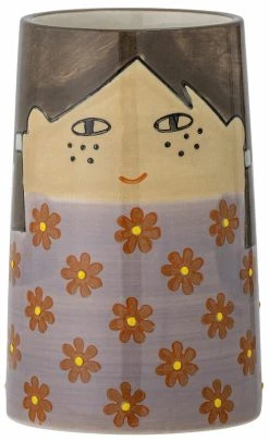 Bloomingville Poulina Vaasi Ø7x9 Cm Vihreä