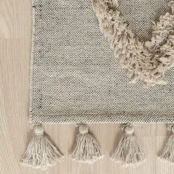 Veke Dyyni Puuvillamatto 160x230 Cm Beige -Emibig Store dyyni puuvillamatto beige web 4