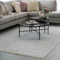 Mattokymppi Ellen Viskoosimatto 195x300 Cm Hopea 11 Mattokymppi Ellen Viskoosimatto 195x300 Cm Hopea -Emibig Store ellen viskoosimatto1