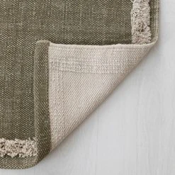 Fanni K Klaani Puuvillamatto 160x230cm Sammal -Emibig Store fanni k klaani puuvillamatto sammaleenvihrea web 6