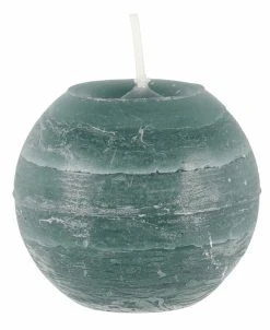Fanni K Rustiikki Pallokynttilä Ø8 Cm Agaven Vihreä -Emibig Store fanni k rustiikki pallokynttila agavenvihrea
