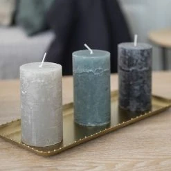 Fanni K Rustiikki Pöytäkynttilä 6,8x12 Cm Musta -Emibig Store fanni k rustiikki poytakynttila 12cm multi 1