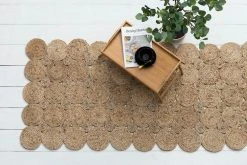 Fanni K Pyörre Juuttimatto 160x230 Cm Luonnonväri -Emibig Store fannik pyorre juuttimatto suorakulma2