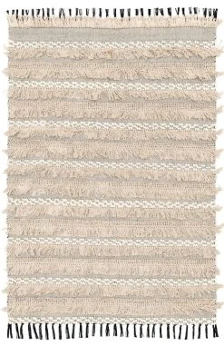 Fanni K Tunturi Puuvillamatto 160x230cm Valkoinen/musta -Emibig Store fannik tunturi puuvillamatto valkoinen musta