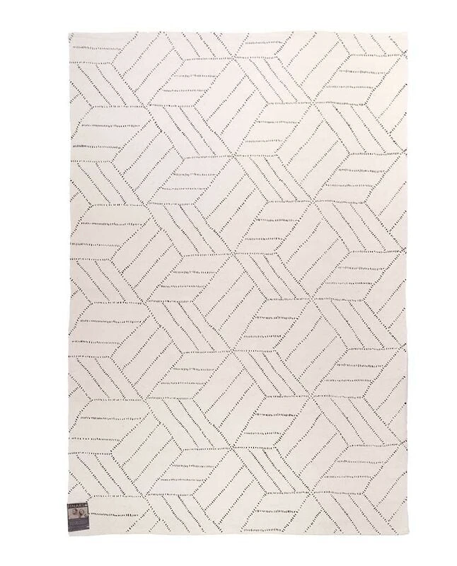 Finarte Kievari Puuvillamatto Valkoinen, 160x230 Cm 5 Finarte Kievari Puuvillamatto Valkoinen, 160x230 Cm - Image 3