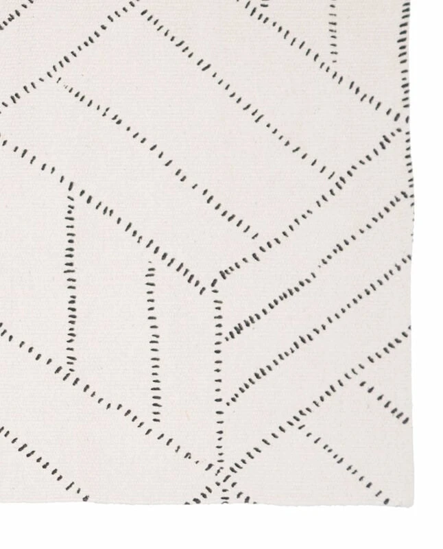 Finarte Kievari Puuvillamatto Valkoinen, 160x230 Cm 3 Finarte Kievari Puuvillamatto Valkoinen, 160x230 Cm