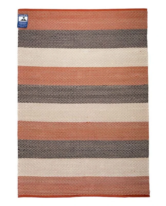 Finarte Tori Puuvillamatto 160x230 Cm Punainen 3 Finarte Tori Puuvillamatto 160x230 Cm Punainen