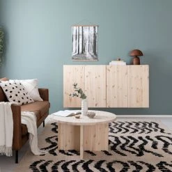 Artlink Sumuinen Aamu Juliste 50x70 Cm -Emibig Store havu kaappi puuvalmis 160cm seinalla web 25