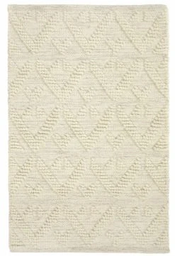 Mattokymppi Helmi Villamatto 160x230 Cm Luonnonvalkoinen -Emibig Store helmi luonnonvalkoinen