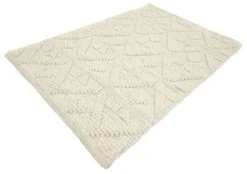 Mattokymppi Helmi Villamatto 160x230 Cm Luonnonvalkoinen -Emibig Store helmi villamatto luonnonvalkoinen2