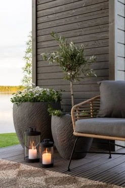 House Nordic Bondi Lyhtysetti 2 Kpl Musta