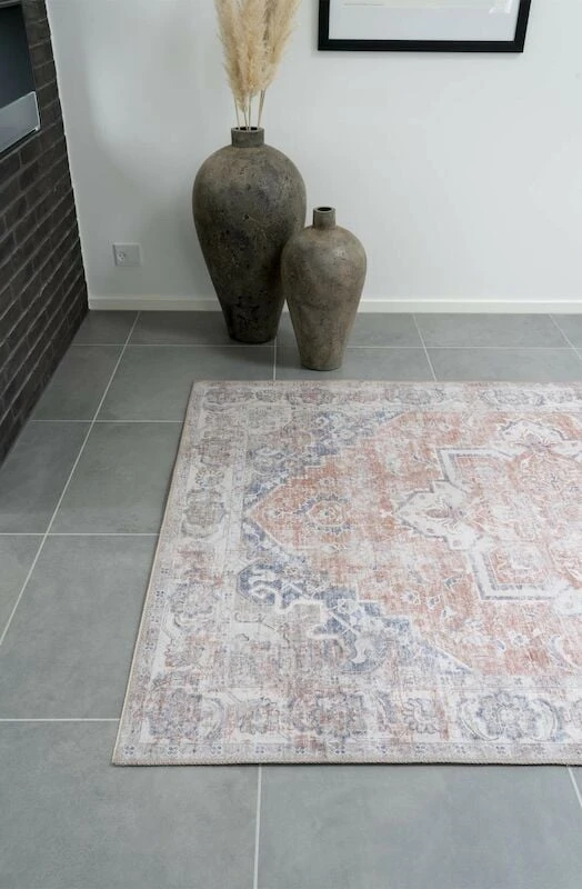 House Nordic Havana Matto 200x300 Cm Oranssi/sininen 3 House Nordic Havana Matto 200x300 Cm Oranssi/sininen