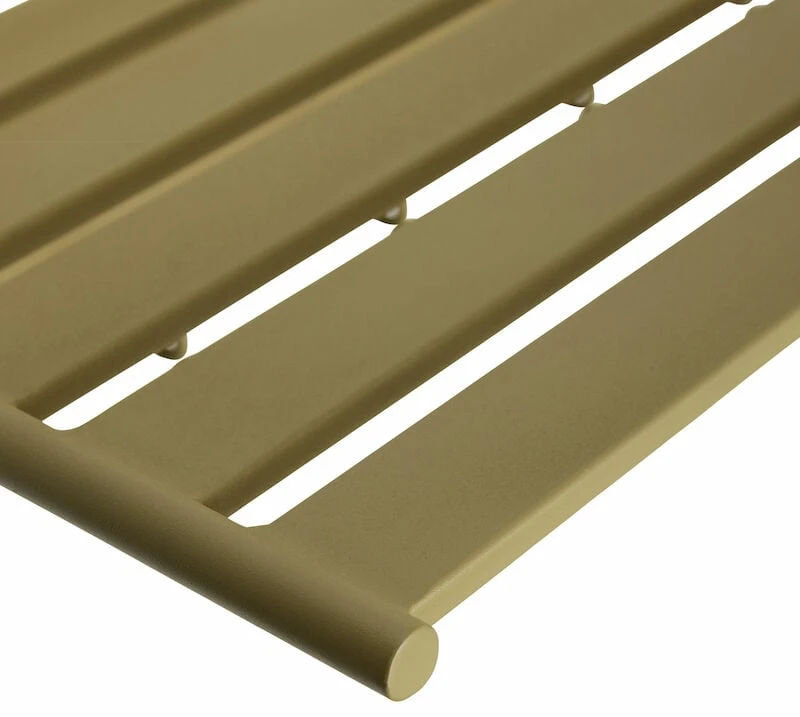 Hübsch Fusion Hattunaulakko 81x30x20 Cm Okra 3 Hübsch Fusion Hattunaulakko 81x30x20 Cm Okra