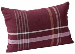 Hübsch Quadrum Koristetyyny 40x60 Cm Burgundy/roosa -Emibig Store hubsch quadrum koristetyyny 40x60 burgundyroosa