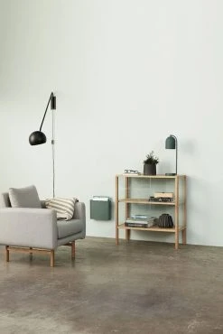 Hübsch Atelier Seinälamppu Musta/messinki -Emibig Store hubsch ss19 470