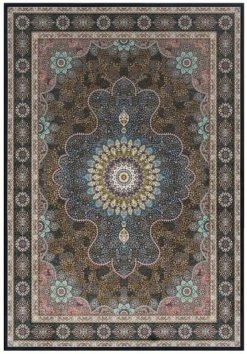 Veke Riikinkukko Matto 200x290 Cm Sininen/vihreä -Emibig Store image 4