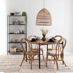 Veke Boho Puuvillamatto 200x300 Cm Luonnonväri