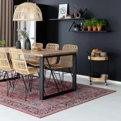 Veke Kashmar Matto 160x230 Cm Punainen/beige -Emibig Store kashmar matto 200x290 cm web 8