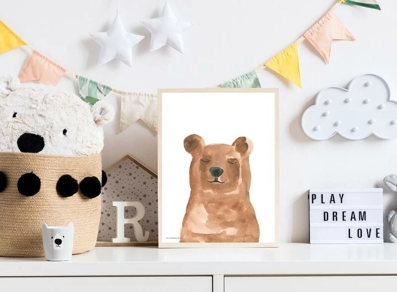 Kaverini Sella Nalle Juliste 30x40 Cm 4 Kaverini Sella Nalle Juliste 30x40 Cm - Image 2