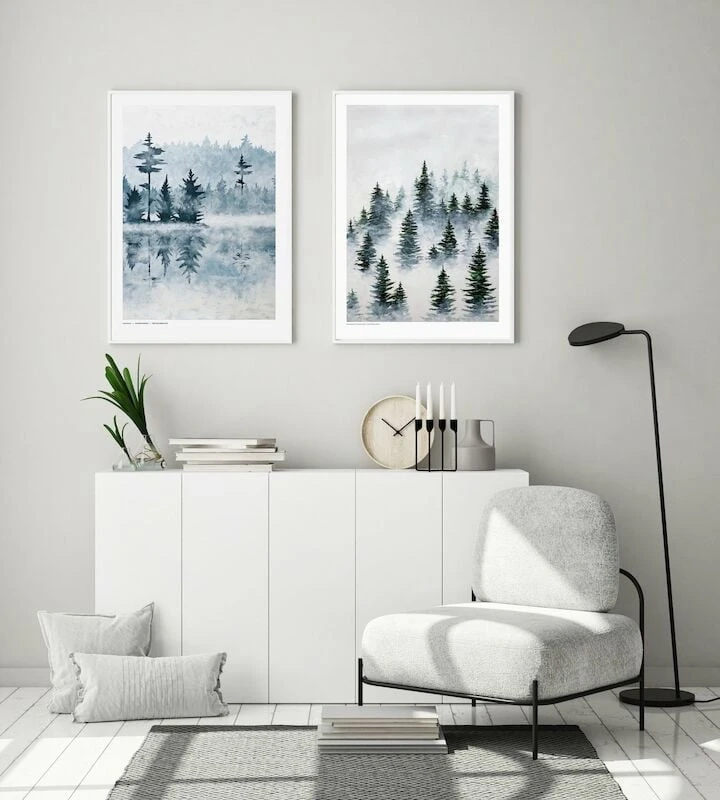 Kaverini Sella Usvametsä Juliste 30x40 Cm 3 Kaverini Sella Usvametsä Juliste 30x40 Cm