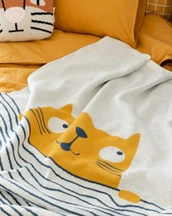 Veke Kisu Lasten Torkkupeitto 70x100 Cm Monivärinen 11 Veke Kisu Lasten Torkkupeitto 70x100 Cm Monivärinen -Emibig Store kisu puuvillatorkkupeitto web 2