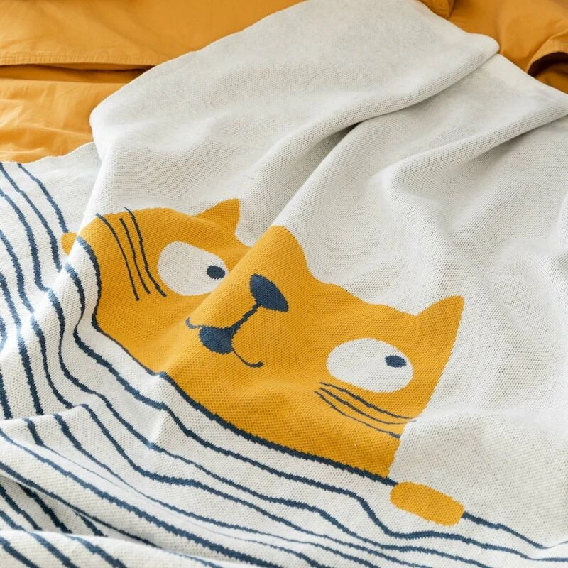 Veke Kisu Lasten Torkkupeitto 70x100 Cm Monivärinen 4 Veke Kisu Lasten Torkkupeitto 70x100 Cm Monivärinen - Image 2