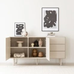 Bloomingville Vaasi, Valkoinen 19 Cm -Emibig Store koto senkki 160cm greige web 12 1