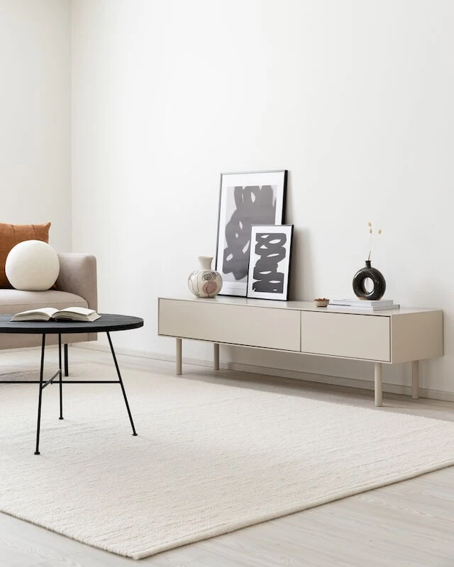 Mattokymppi Anna Villamatto 200x290 Cm Valkoinen 4 Mattokymppi Anna Villamatto 200x290 Cm Valkoinen - Image 2