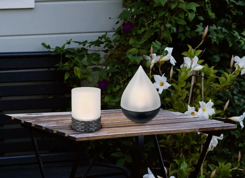 Trio Parral Aurinkokennopöytävalaisin Mattamusta 4 Trio Parral Aurinkokennopöytävalaisin Mattamusta - Image 2