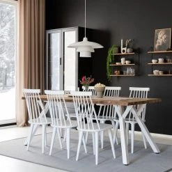 House Nordic Fondo Kynttilänjalka Valkoinen 11 House Nordic Fondo Kynttilänjalka Valkoinen -Emibig Store lana lotta 6 hengen ruokailuryhma valkoinen antiikkipetsattu 5 2