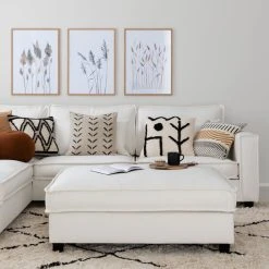 Kaverini Sella Heinät Juliste 30x40 Cm -Emibig Store loho rahi luonnonvalkoinen 16 1