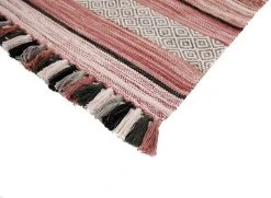 Mattokymppi Loimu Puuvillamatto 160x230 Cm Roosa -Emibig Store loimu tm10411bp kulma 2 1