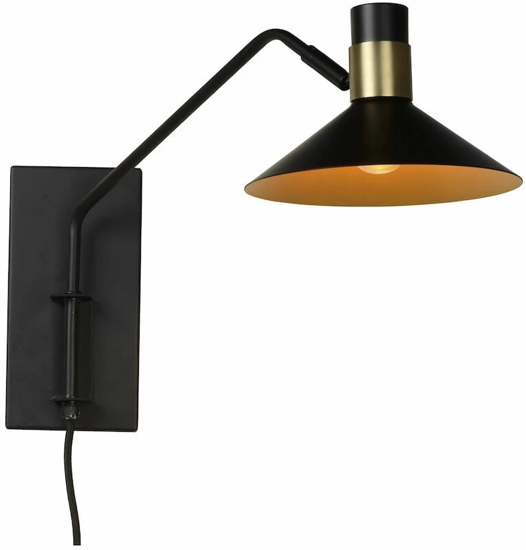 Lucide Pepijn Seinävalaisin Musta 5 Lucide Pepijn Seinävalaisin Musta - Image 3