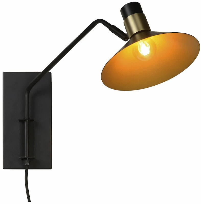 Lucide Pepijn Seinävalaisin Musta 6 Lucide Pepijn Seinävalaisin Musta - Image 4