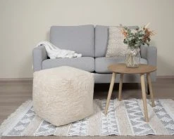 Mattokymppi Lumi Puuvillamatto 200x290 Cm Valkoinen