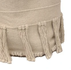 Mattokymppi Matilda-kori 35x35 Cm Luonnonvalkoinen -Emibig Store matildakori valkoinen kulma5B15D