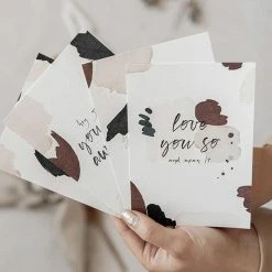 Xeraliving LOVE YOU MEAN IT Postikortti 10,5x14,8 Cm -Emibig Store postcard love you mean it postikortti 2