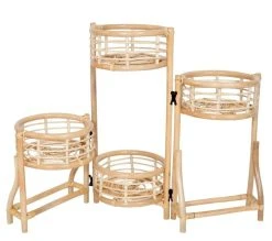 Veke Punos Kukkateline Luonnonväri -Emibig Store punos kukkateline