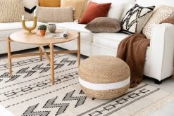 Veke Kaiku Puuvillamatto 200x300 Cm Luonnonväri/musta 12 Veke Kaiku Puuvillamatto 200x300 Cm Luonnonväri/musta -Emibig Store rantu rahi 50X35cm luonnonvari valkoinen web