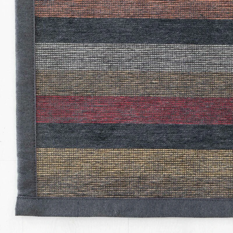 Veke Retro Kaksipuolinen Puuvillamatto Musta 160x230 Cm 8 Veke Retro Kaksipuolinen Puuvillamatto Musta 160x230 Cm - Image 6