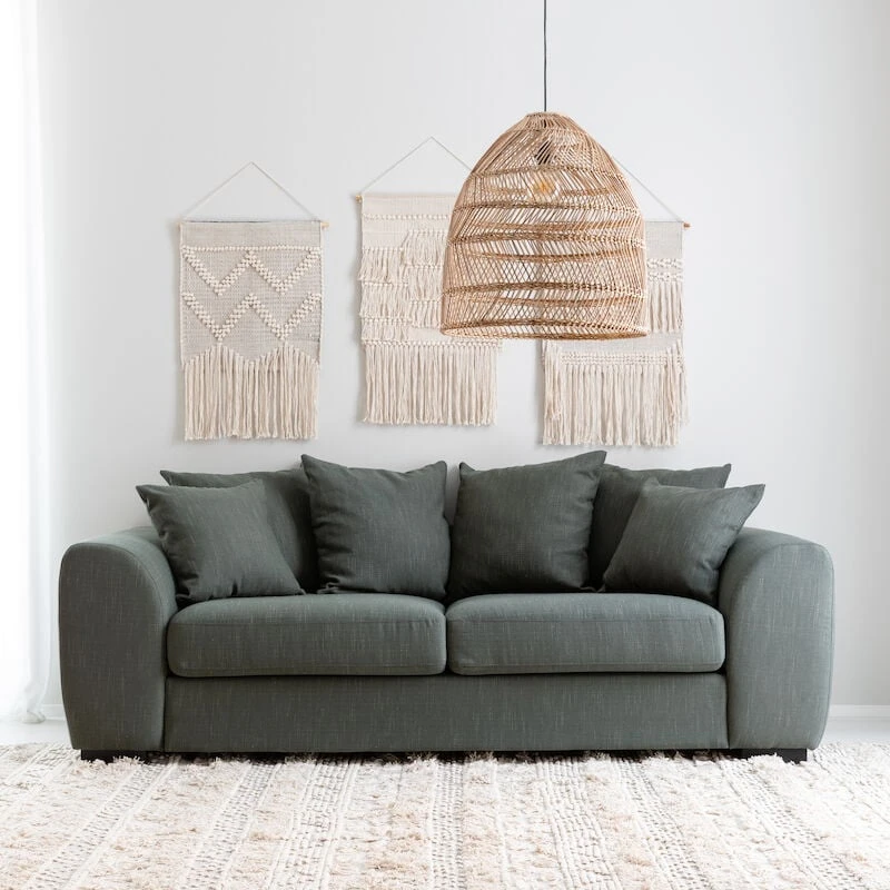 Veke Boho Puuvillamatto 200x300 Cm Luonnonväri 7 Veke Boho Puuvillamatto 200x300 Cm Luonnonväri - Image 5