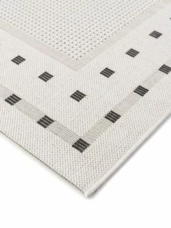 Mattokymppi Ruutu Matto 200x290cm Valkoinen