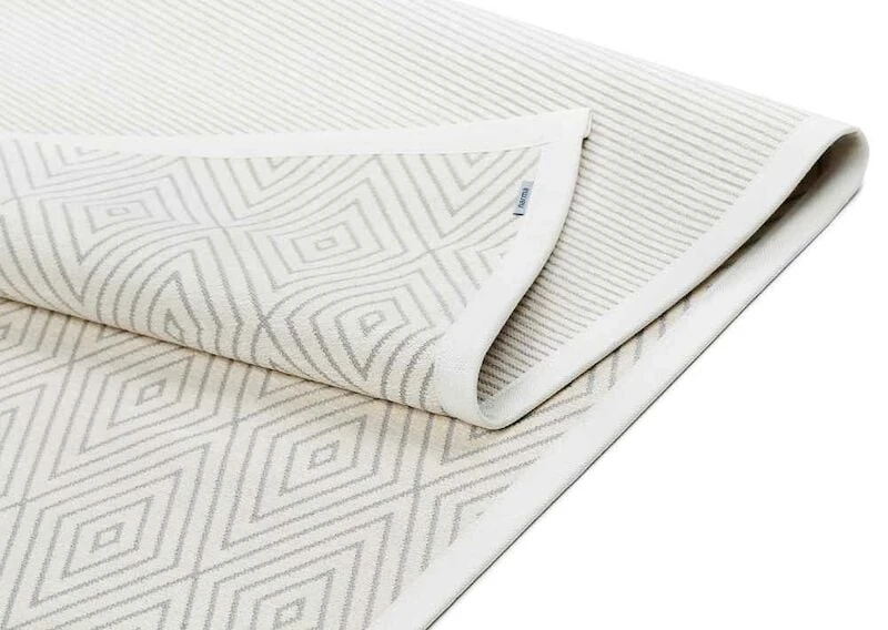 Narma Kalana Kaksipuolinen Puuvillamatto Valkoinen 200x300 Cm 3 Narma Kalana Kaksipuolinen Puuvillamatto Valkoinen 200x300 Cm